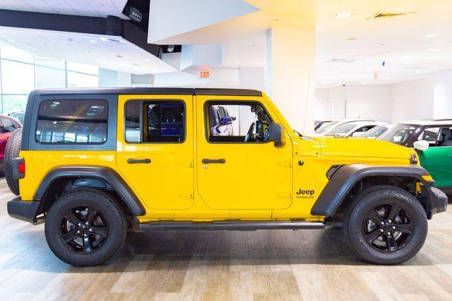 used 2021 Jeep Wrangler Unlimited car, priced at $34,995