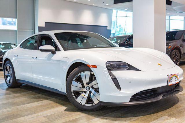 used 2022 Porsche Taycan car, priced at $69,995