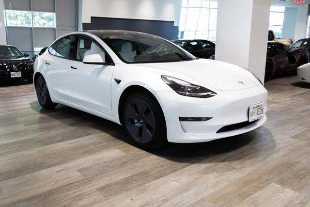 used 2023 Tesla Model 3 car, priced at $39,995