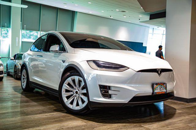 used 2017 Tesla Model X car, priced at $49,995