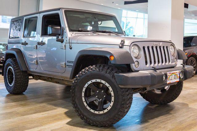 used 2017 Jeep Wrangler Unlimited car, priced at $26,995