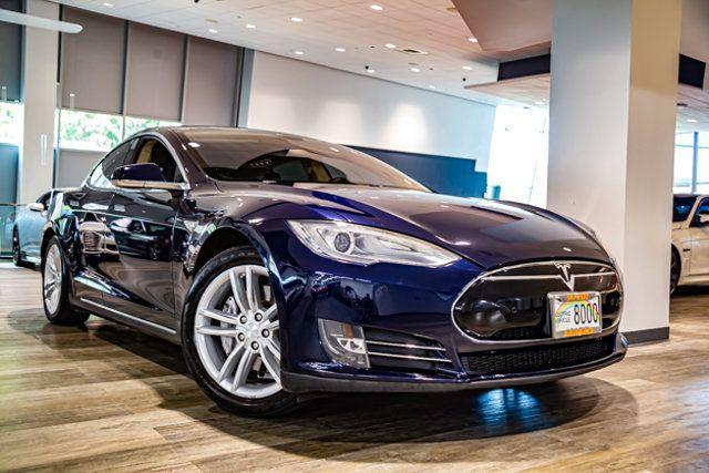 used 2014 Tesla Model S car, priced at $24,995