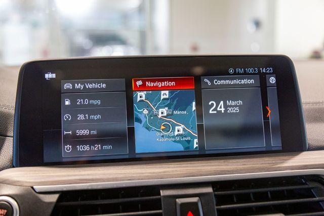 used 2018 BMW X3 car, priced at $32,995