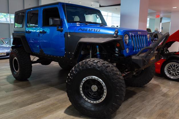 used 2015 Jeep Wrangler Unlimited car, priced at $32,995