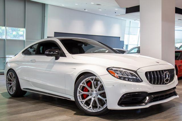 used 2019 Mercedes-Benz AMG C 63 car, priced at $59,995