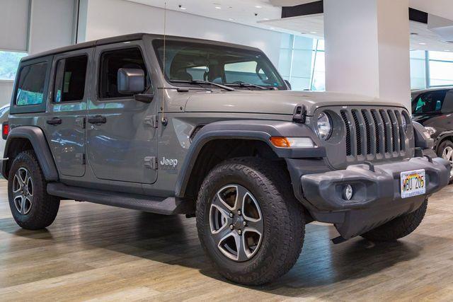 used 2020 Jeep Wrangler Unlimited car, priced at $34,995