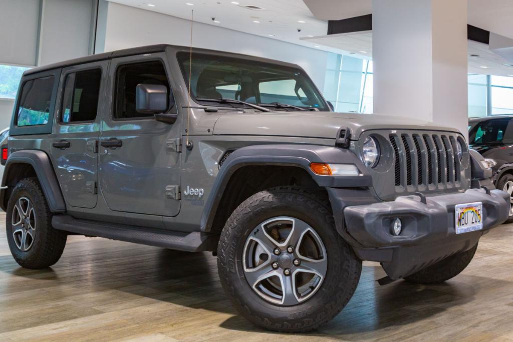 used 2020 Jeep Wrangler Unlimited car, priced at $34,995