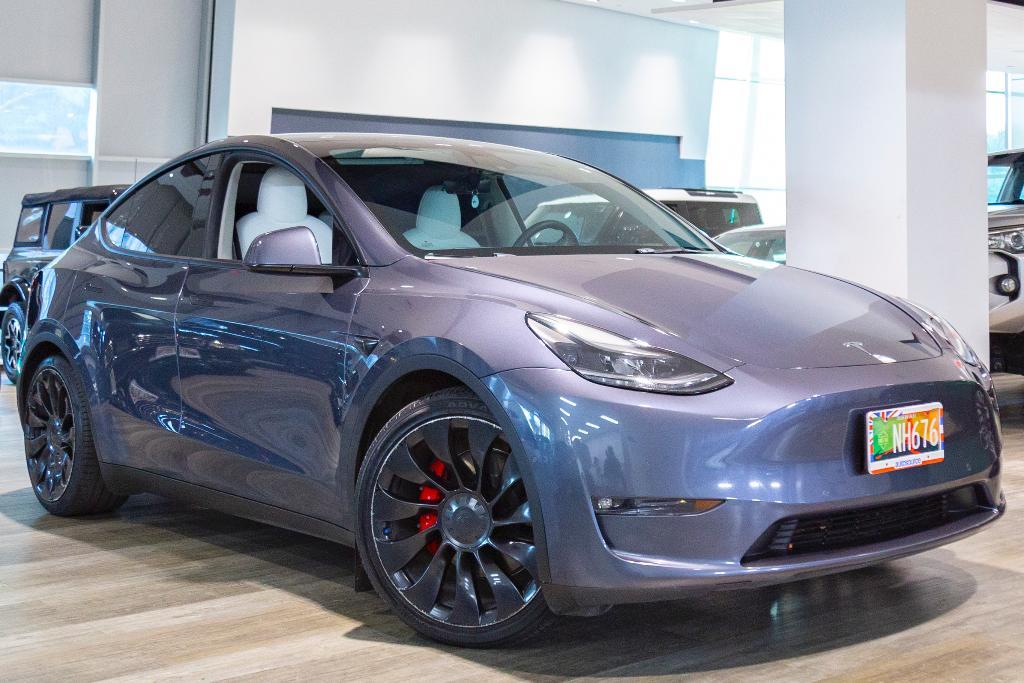 used 2022 Tesla Model Y car, priced at $34,995