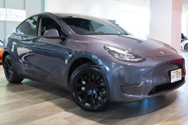 used 2021 Tesla Model Y car, priced at $34,995