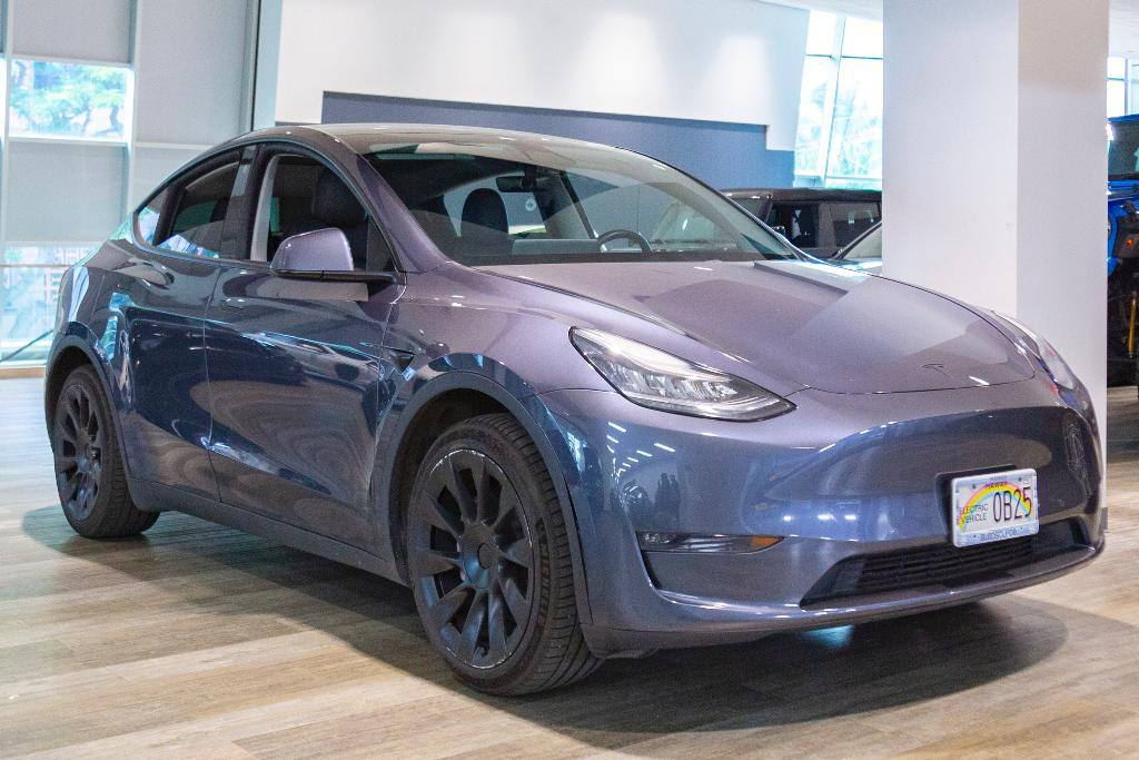 used 2021 Tesla Model Y car, priced at $34,995