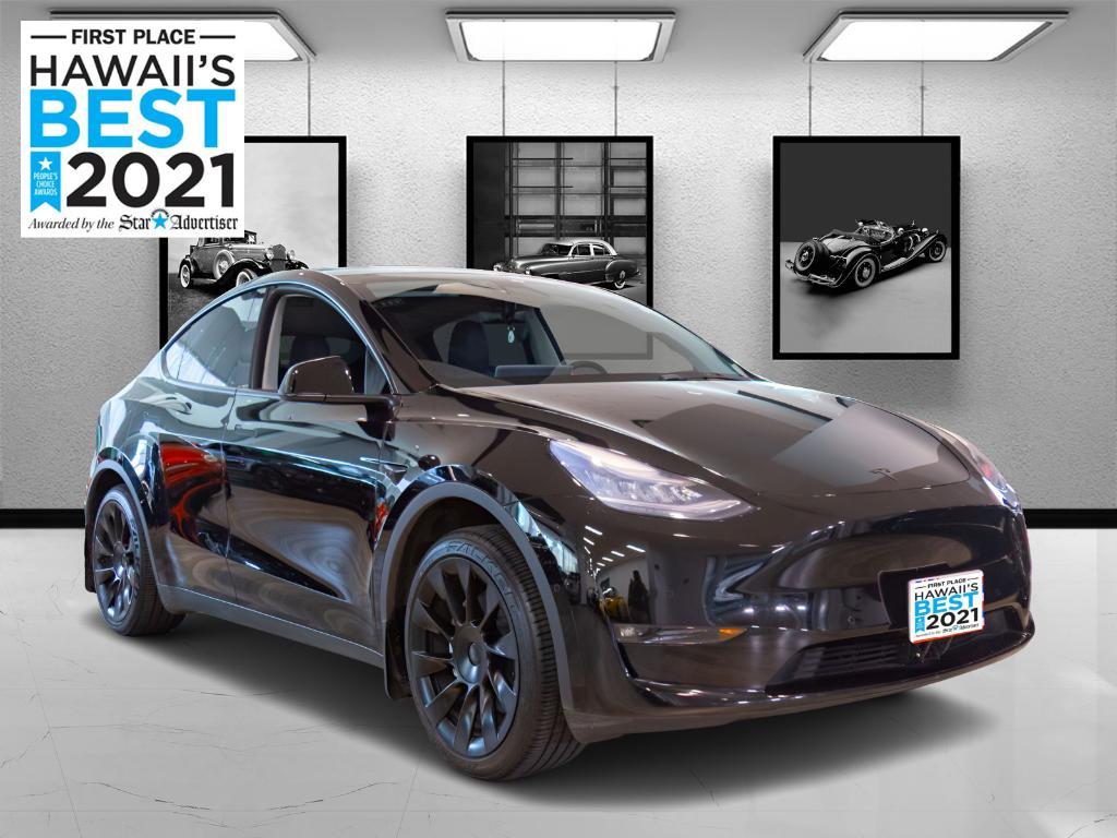 used 2021 Tesla Model Y car, priced at $34,995