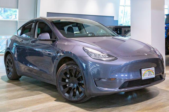 used 2021 Tesla Model Y car, priced at $34,995