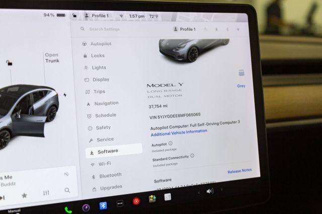 used 2021 Tesla Model Y car, priced at $32,995