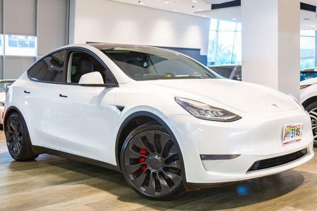 used 2021 Tesla Model Y car, priced at $37,995