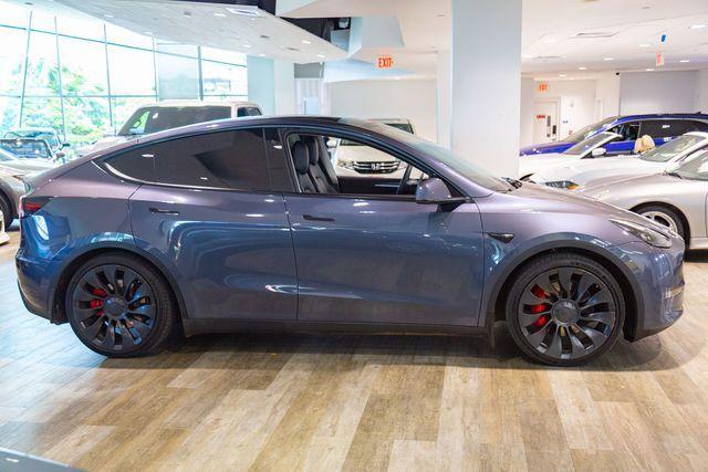 used 2022 Tesla Model Y car, priced at $34,995