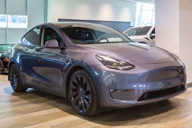 used 2022 Tesla Model Y car, priced at $34,995