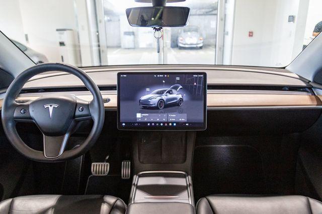 used 2022 Tesla Model Y car, priced at $34,995