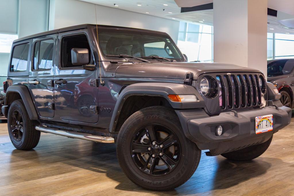 used 2022 Jeep Wrangler Unlimited car, priced at $39,995