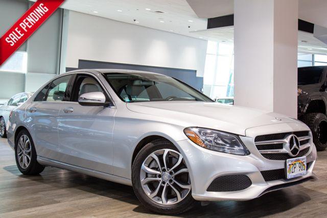 used 2017 Mercedes-Benz C-Class car, priced at $22,995