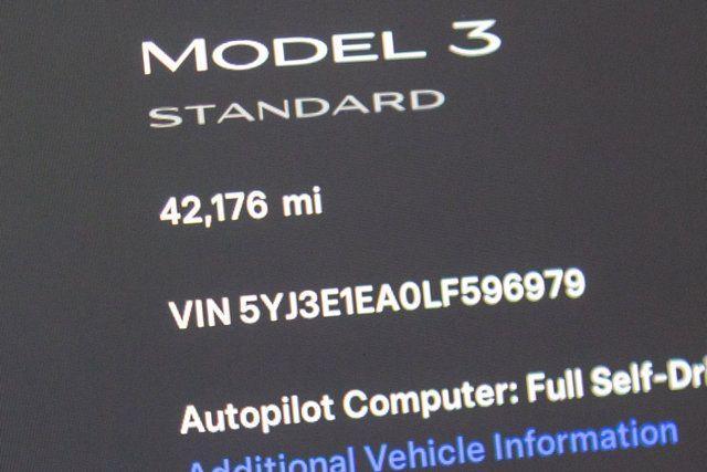 used 2020 Tesla Model 3 car, priced at $24,995