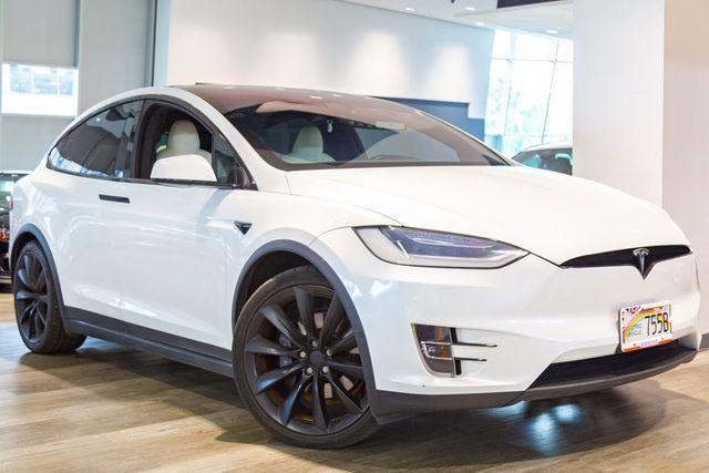 used 2020 Tesla Model X car, priced at $49,995