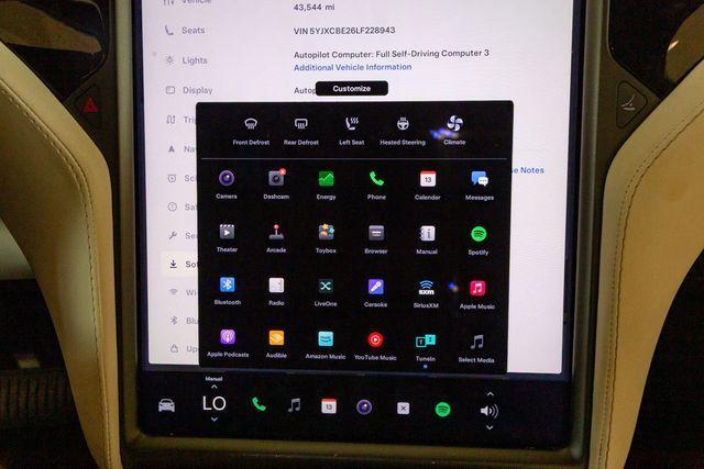 used 2020 Tesla Model X car, priced at $49,995