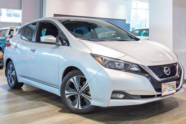 used 2021 Nissan Leaf car, priced at $19,995