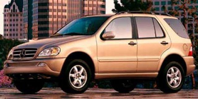 used 2002 Mercedes-Benz M-Class car, priced at $7,995