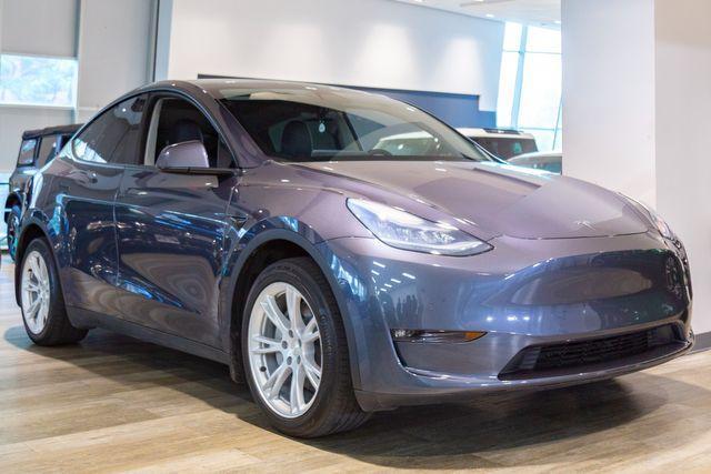 used 2021 Tesla Model Y car, priced at $34,995