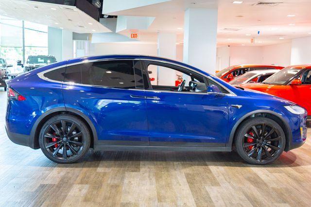 used 2018 Tesla Model X car, priced at $44,995