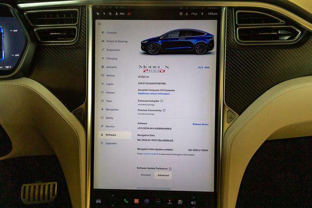 used 2018 Tesla Model X car, priced at $44,995