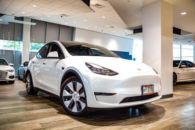 used 2021 Tesla Model Y car, priced at $44,995