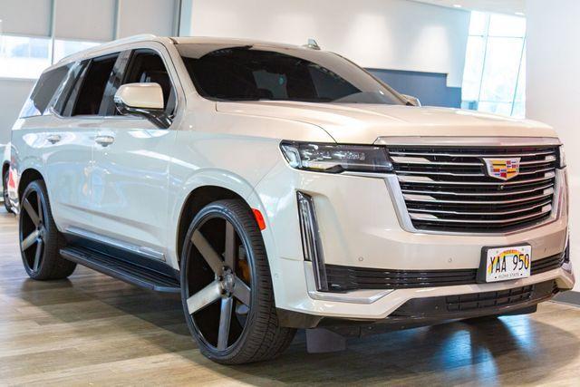 used 2022 Cadillac Escalade car, priced at $84,995