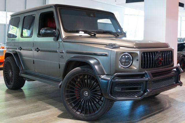 used 2021 Mercedes-Benz AMG G 63 car, priced at $199,995