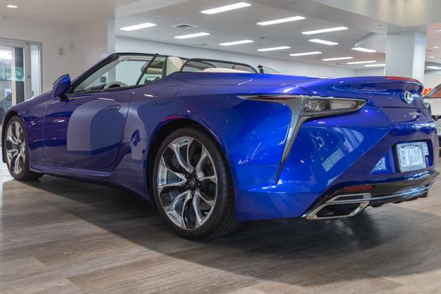 used 2021 Lexus LC 500 car, priced at $159,995