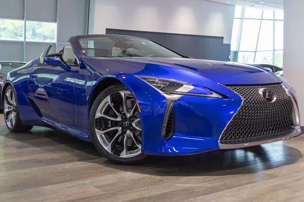 used 2021 Lexus LC 500 car, priced at $189,995