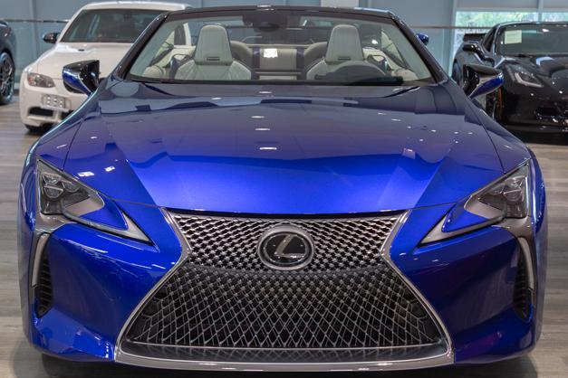 used 2021 Lexus LC 500 car, priced at $159,995