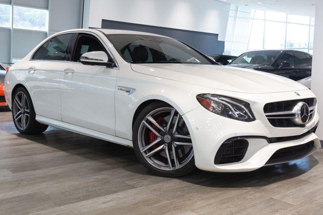 used 2018 Mercedes-Benz AMG E 63 car, priced at $59,995