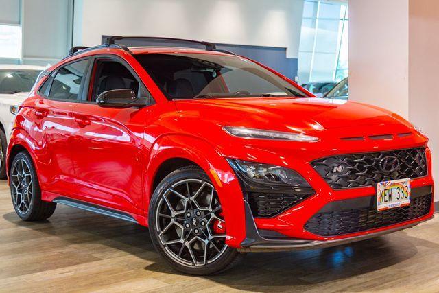 used 2022 Hyundai Kona N car, priced at $27,995