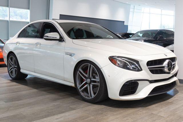 used 2018 Mercedes-Benz AMG E 63 car, priced at $54,995