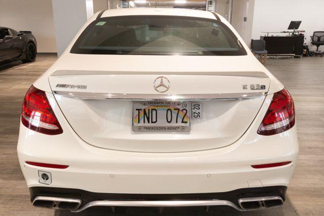 used 2018 Mercedes-Benz AMG E 63 car, priced at $54,995