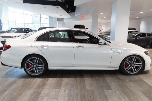 used 2018 Mercedes-Benz AMG E 63 car, priced at $54,995