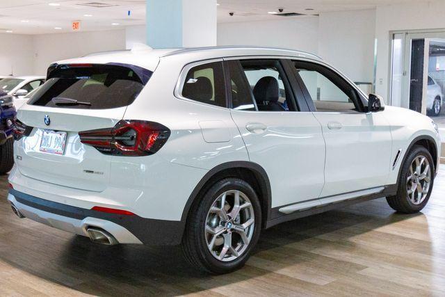 used 2022 BMW X3 car, priced at $34,995