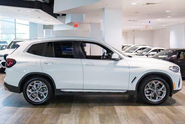 used 2022 BMW X3 car, priced at $34,995