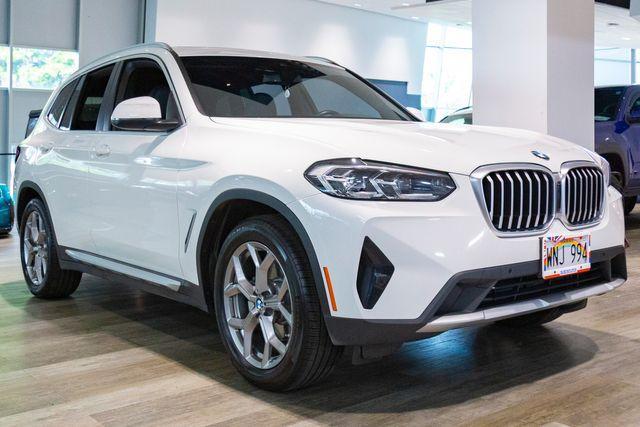 used 2022 BMW X3 car, priced at $34,995