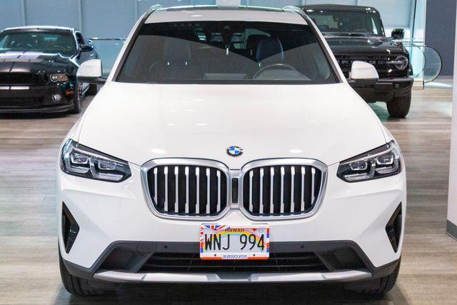 used 2022 BMW X3 car, priced at $34,995