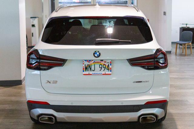 used 2022 BMW X3 car, priced at $34,995