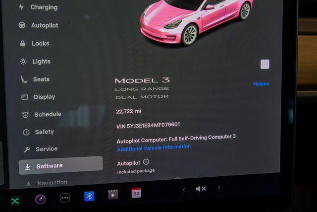 used 2021 Tesla Model 3 car, priced at $29,995