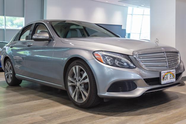 used 2015 Mercedes-Benz C-Class car, priced at $16,995