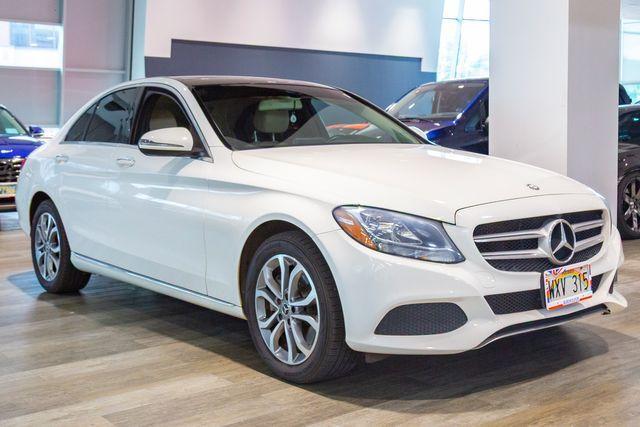 used 2017 Mercedes-Benz C-Class car, priced at $19,995
